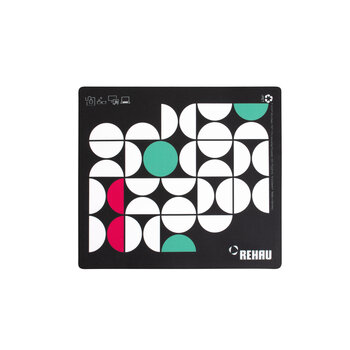 4in1 Mousepad und Microfasertuch „Muster“